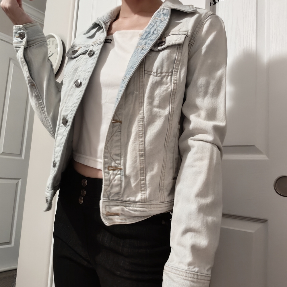 Light Wash Denim Jacket - Women